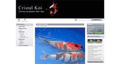 Desktop Screenshot of cristal-koi.com